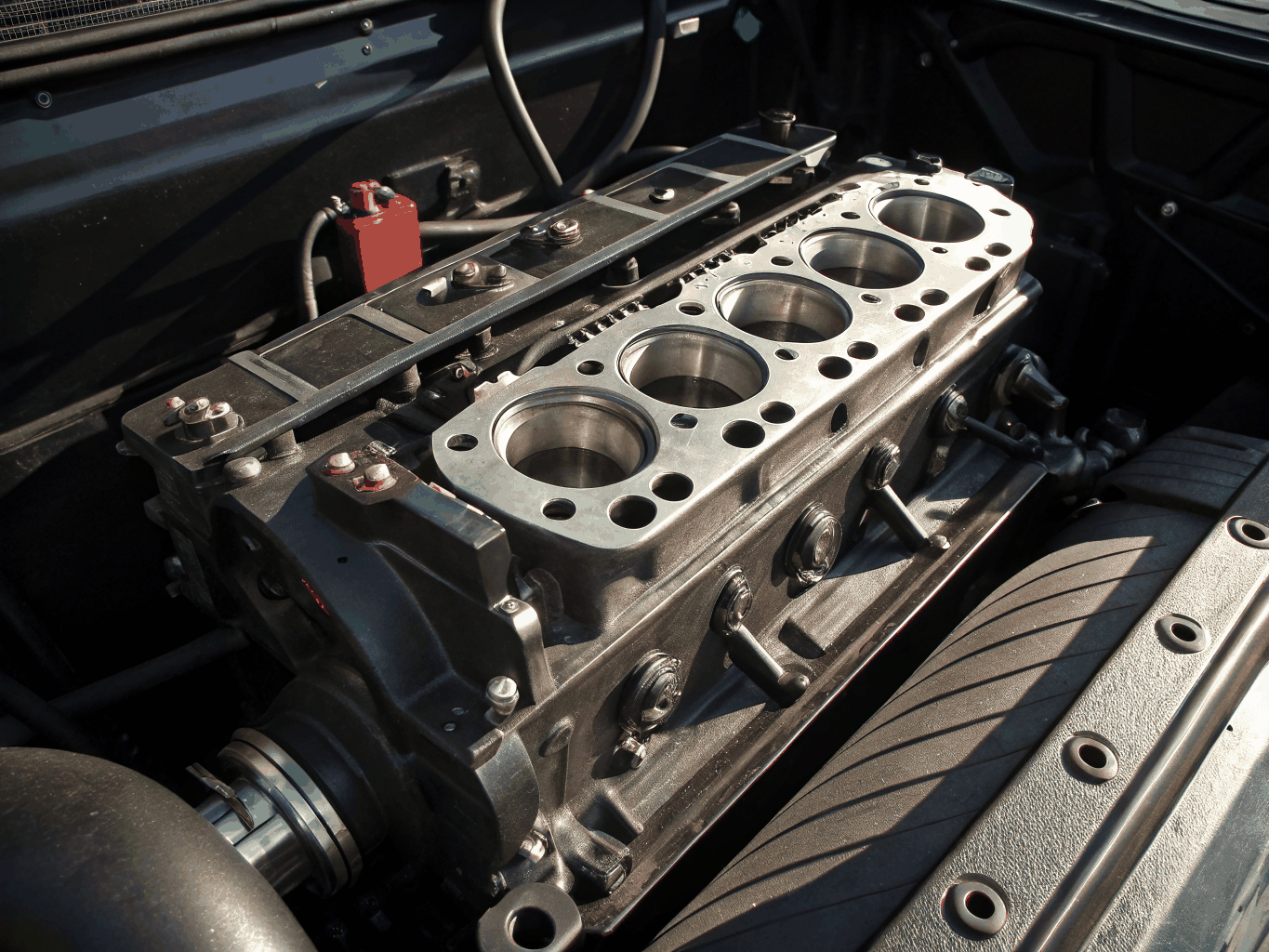 Gruppo motore diesel pronto alla spedizione