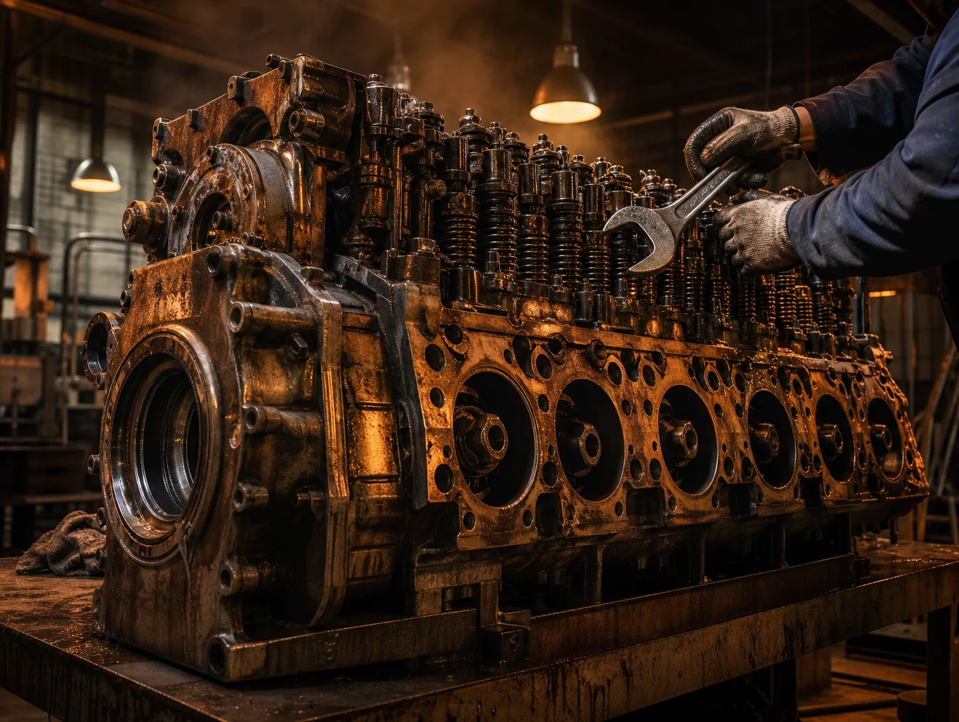 Motore per veicolo commerciale e furgone