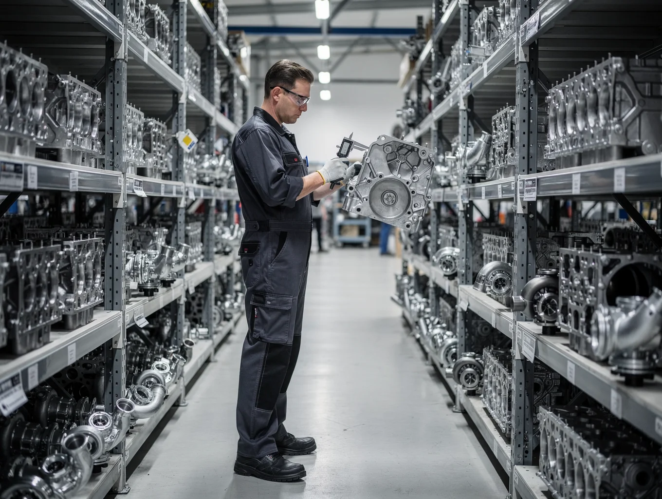 Motori controllati e pronti alla spedizione